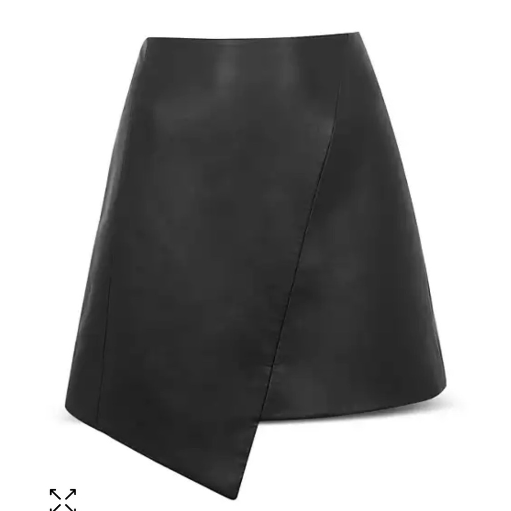 Ted Baker Oolive faux leather skirt (US 6/TB 2)